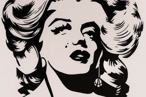 marilyn monroe tattoo idea