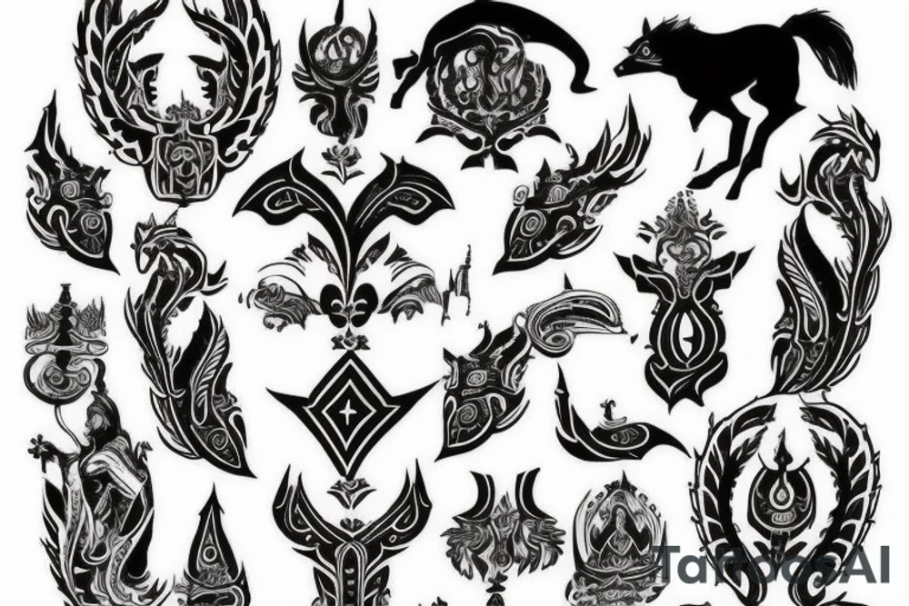 I want a tattoo of the following phrase "Sharru kishshati", in the Achilles heel tattoo idea