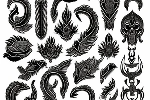 phrase "Sharru kishshati", in the Achilles heel tattoo idea