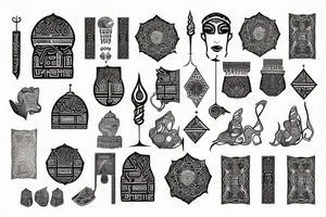 Lebanon, culture, arabic tattoo idea
