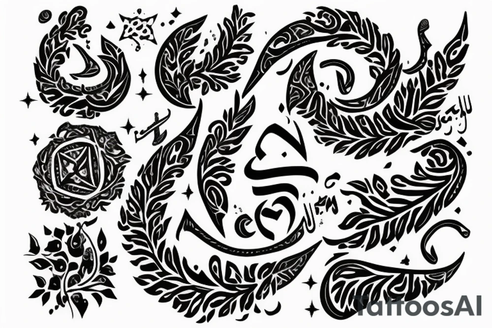 Lebanon, culture, arabic, simple tattoo idea