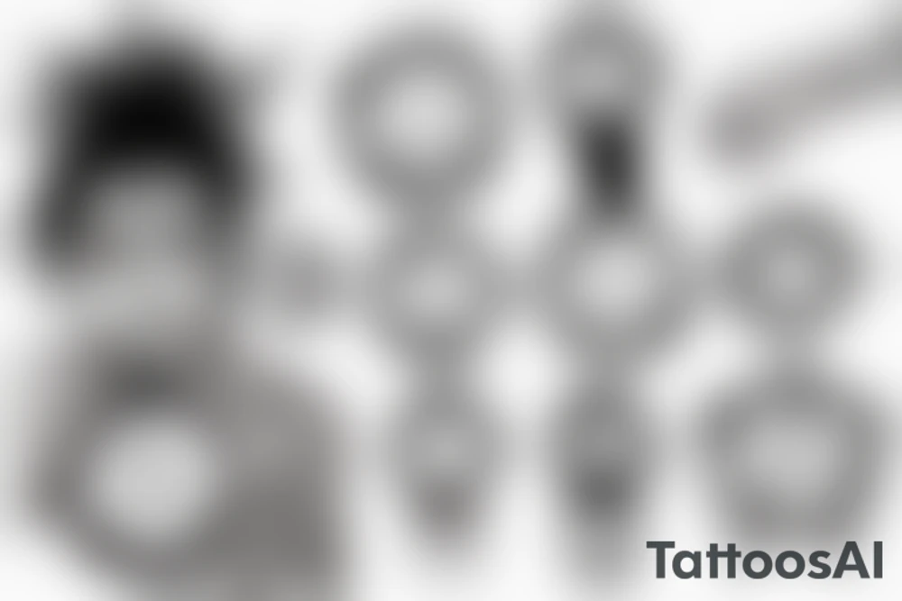 Xxxtentacion with clock watch tattoo idea
