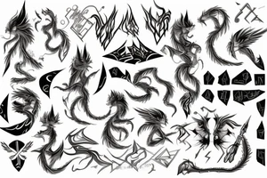 Flame of recca tattoo idea