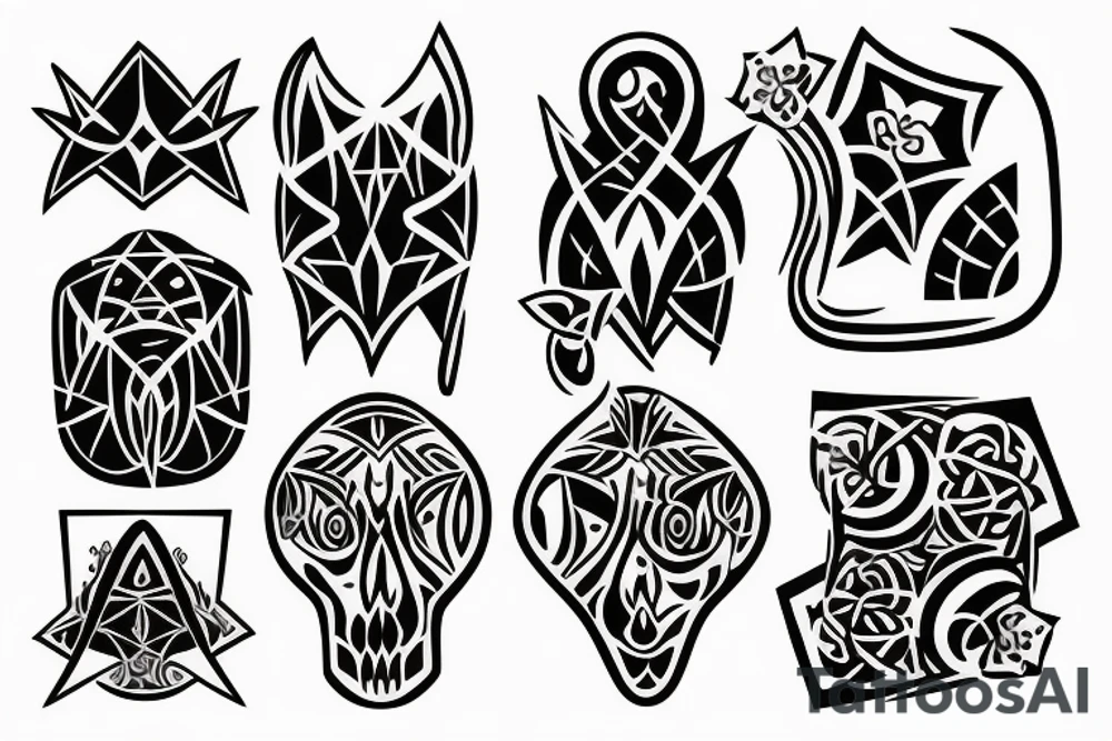 santo grial tattoo idea