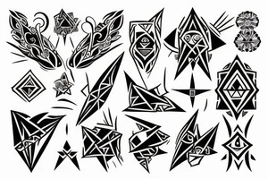 santo grial tattoo idea