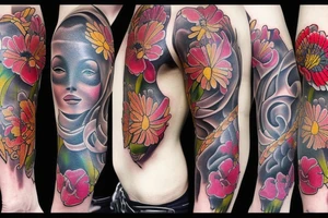 flores tattoo idea