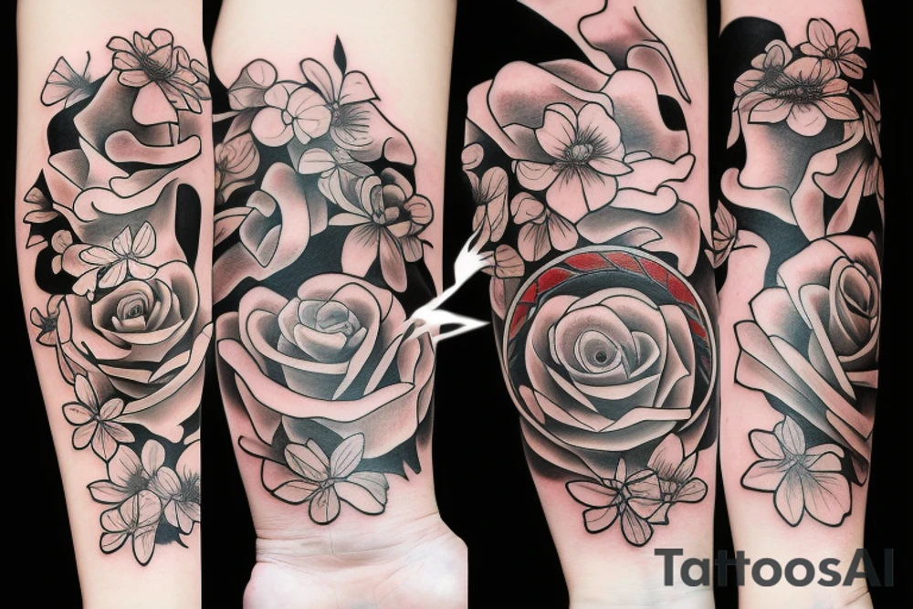 flores tattoo idea