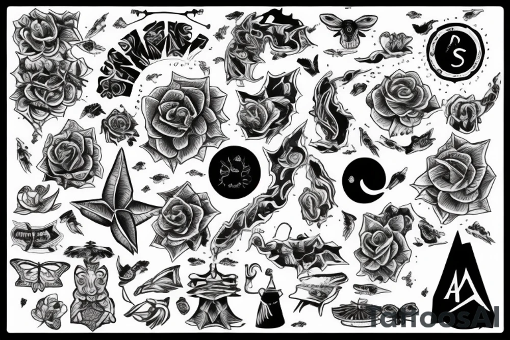 Sistema solar de Asier tattoo idea