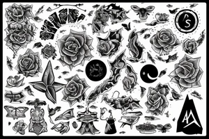 Sistema solar de Asier tattoo idea