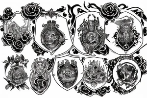 Bjugan family crest tattoo idea