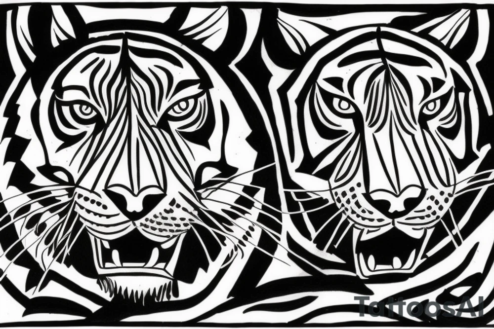 Tiger tattoo idea