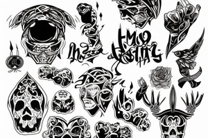 My hood tattoo idea