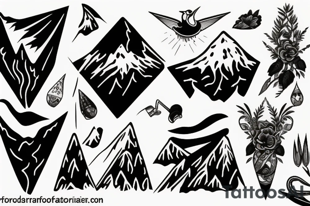 Mt. hood tattoo idea