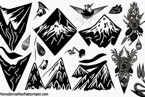 Mt. hood tattoo idea