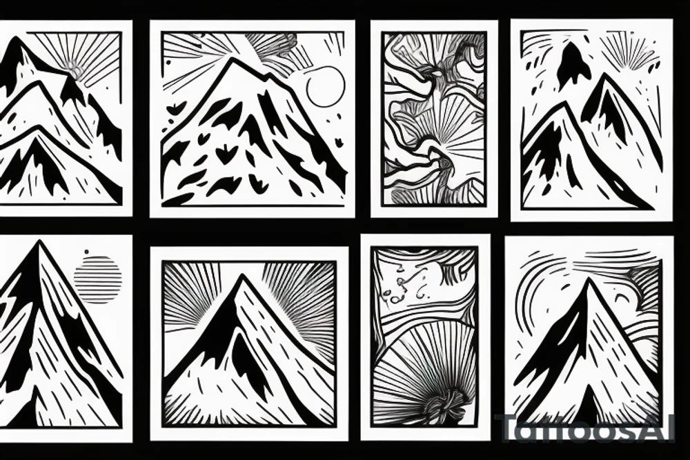 Mt. hood tattoo idea