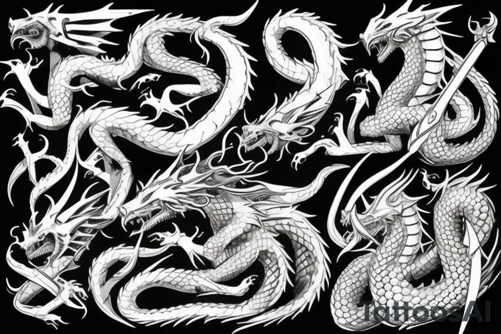 red dragon from dungeons and dragons in dragon nest tattoo idea red dragon from dungeons and dragons in dragon nest tattoo idea