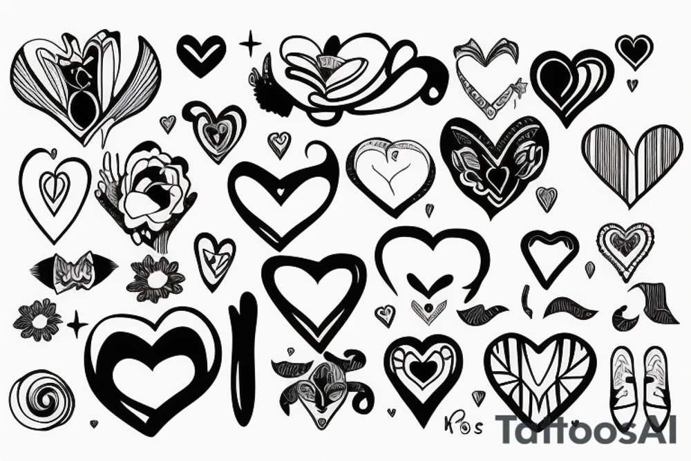 heart tattoo idea
