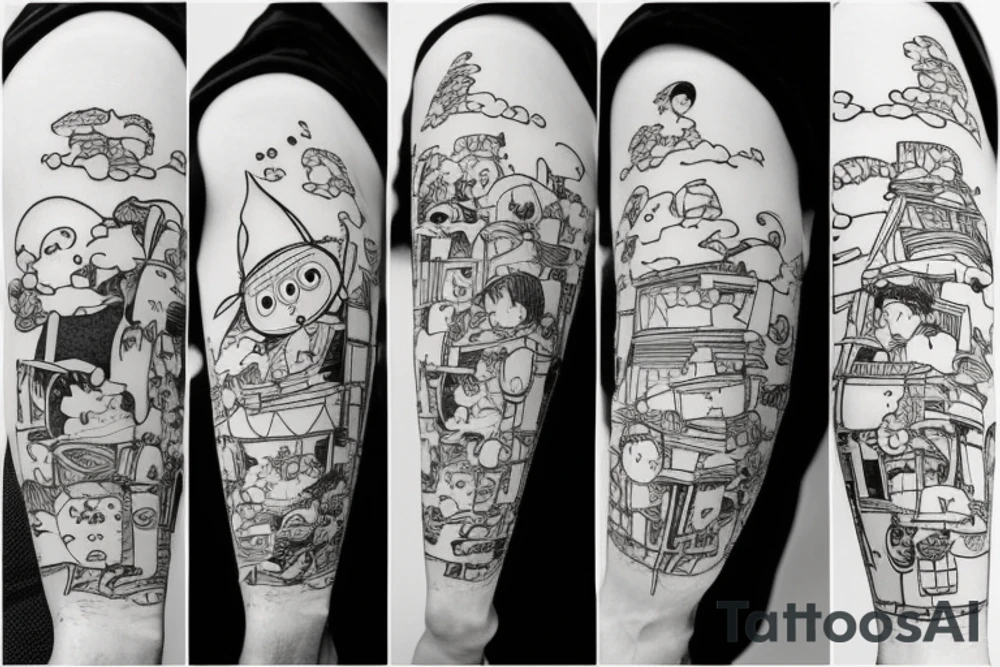 Studio Ghibli tattoo idea