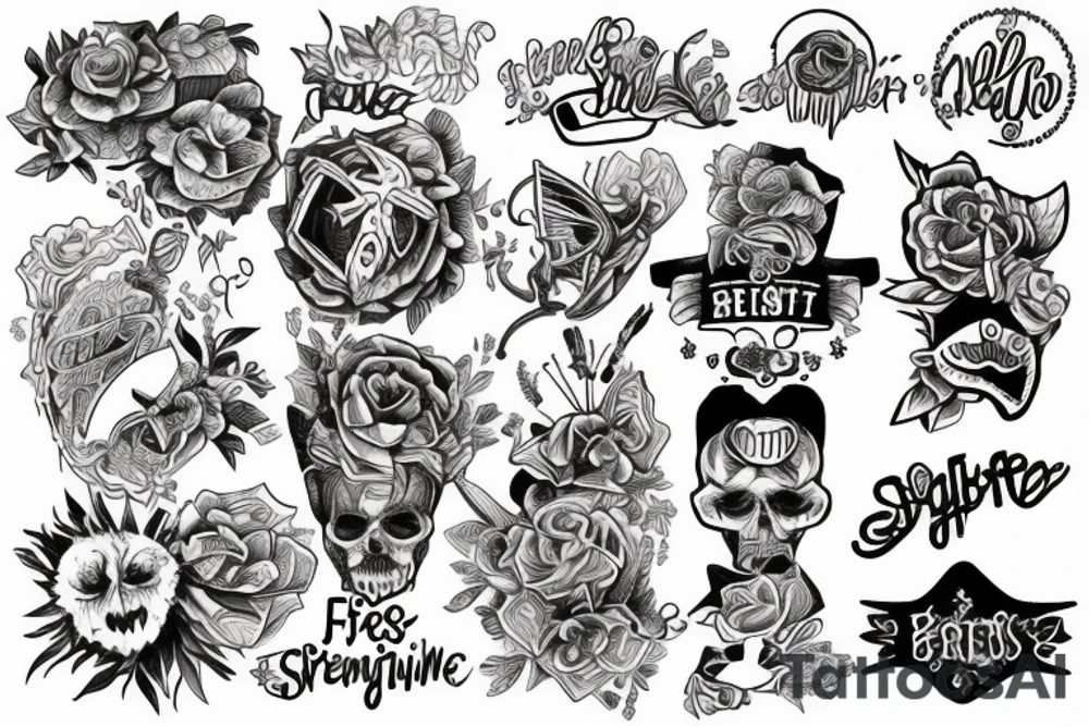 for best friends tattoo idea