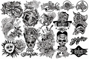 for best friends tattoo idea