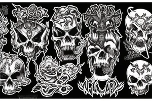 morbid angel altars of madness vortex tattoo idea