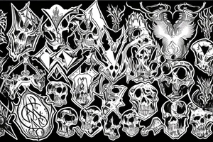 morbid angel altars of madness vortex tattoo idea