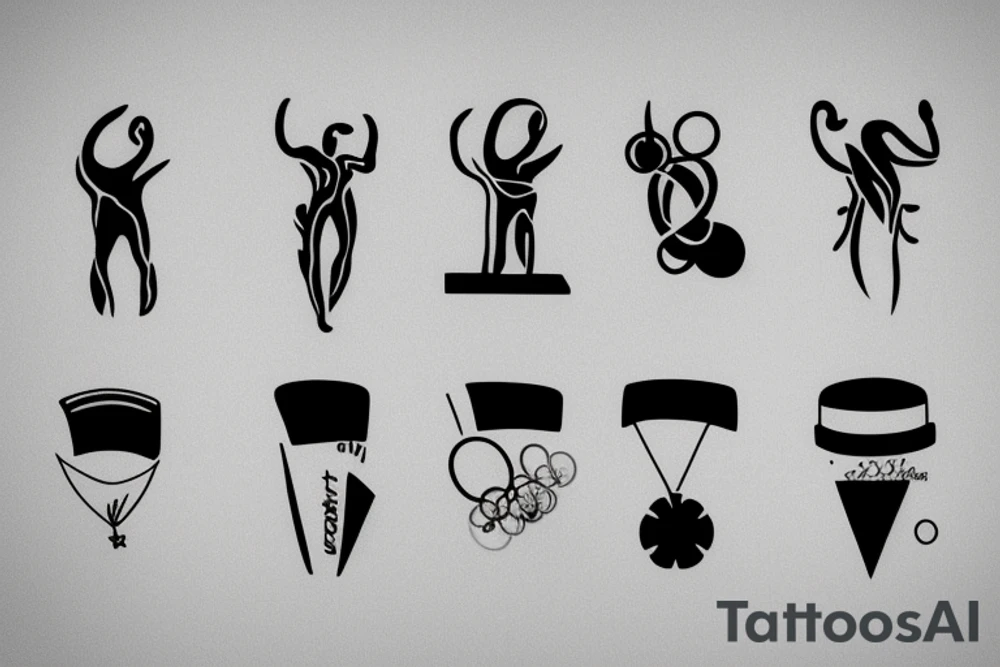 Olympic Shooting tattoo idea