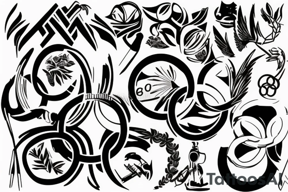 Olympic Shooting tattoo idea