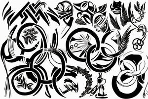 Olympic Shooting tattoo idea