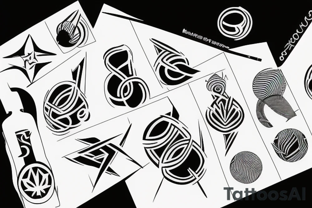 Olympic Shooting tattoo idea
