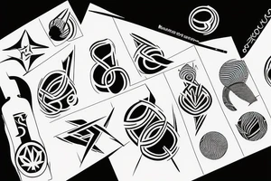 Olympic Shooting tattoo idea
