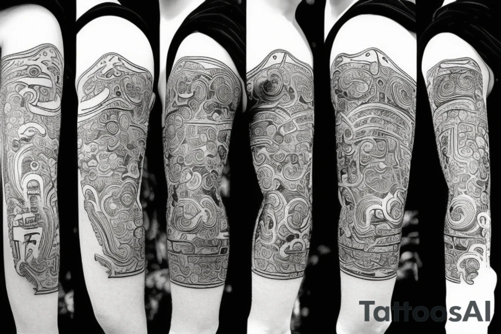 Samurai tattoo idea