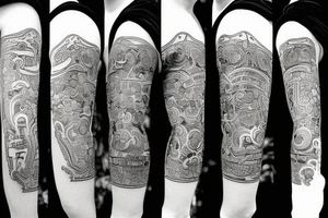 Samurai tattoo idea