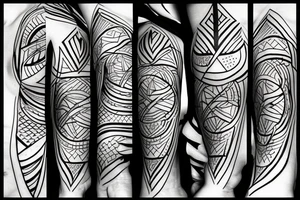 Arrows crossed tattoo idea