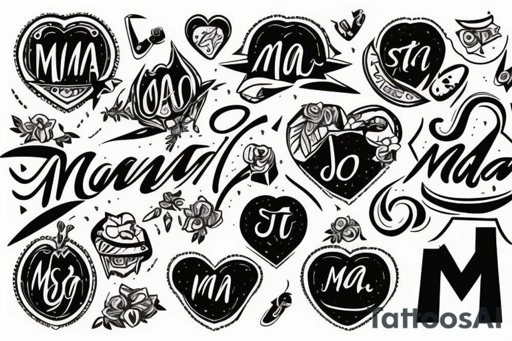 A? sto? mama tata glazba trenirka tattoo idea