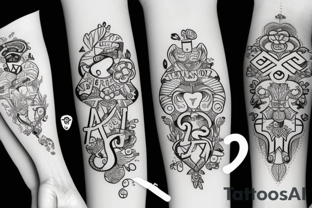 A? sto? mama tata glazba trenirka tattoo idea