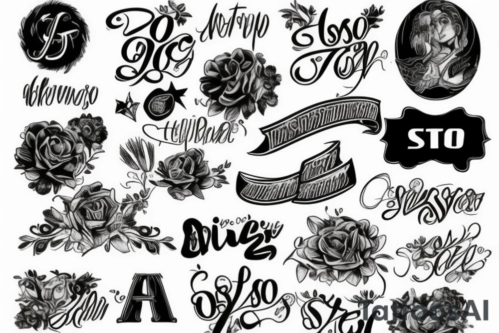 A? sto? glazba trenirka tattoo idea