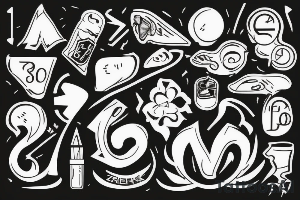 A? sto? glazba trenirka tattoo idea