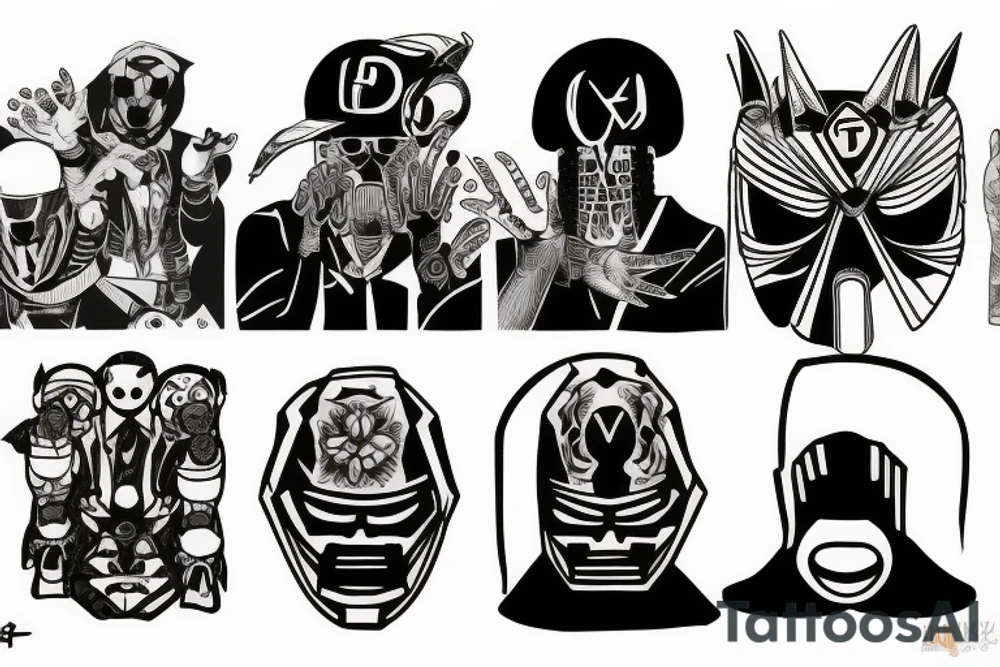MF DOOM tattoo idea