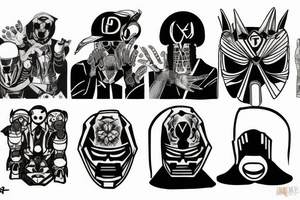MF DOOM tattoo idea