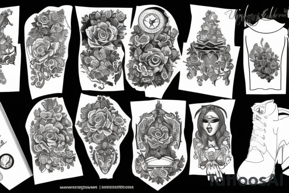 доберман tattoo idea