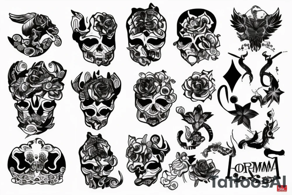доберман tattoo idea