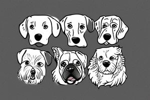 dog tattoo idea