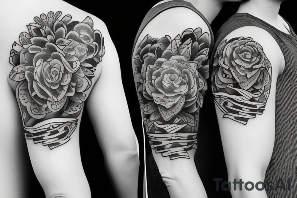 Couple Tattoo Family Love tattoo idea