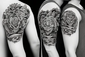 Couple Tattoo Family Love tattoo idea