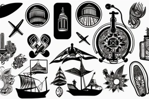 Travel tattoo idea