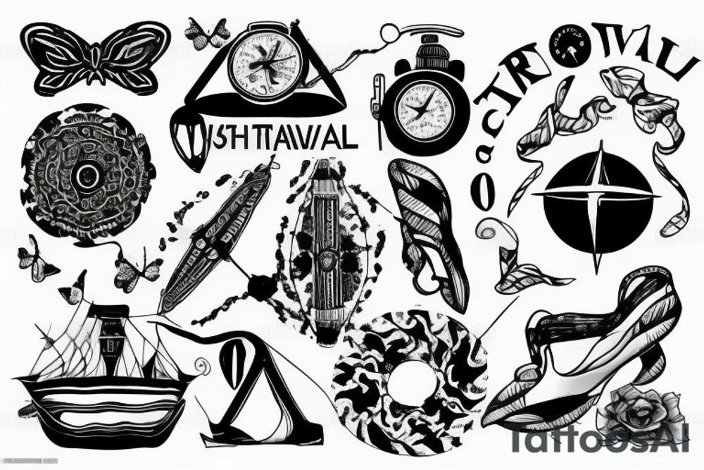 Travel tattoo idea