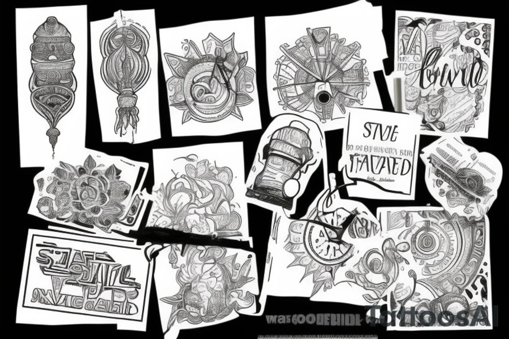 Something related to travel and should be bold tattoo idea