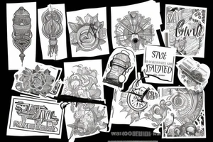 Something related to travel and should be bold tattoo idea