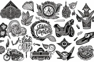 Something related to travel and should be bold tattoo idea